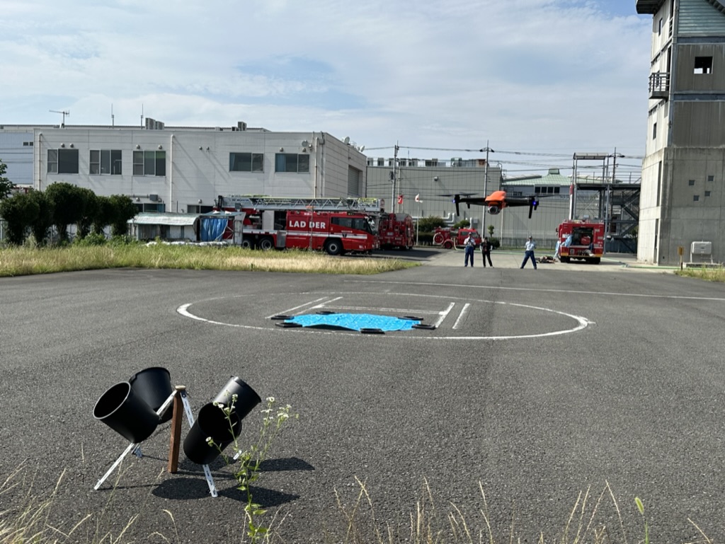 ドローン実証飛行