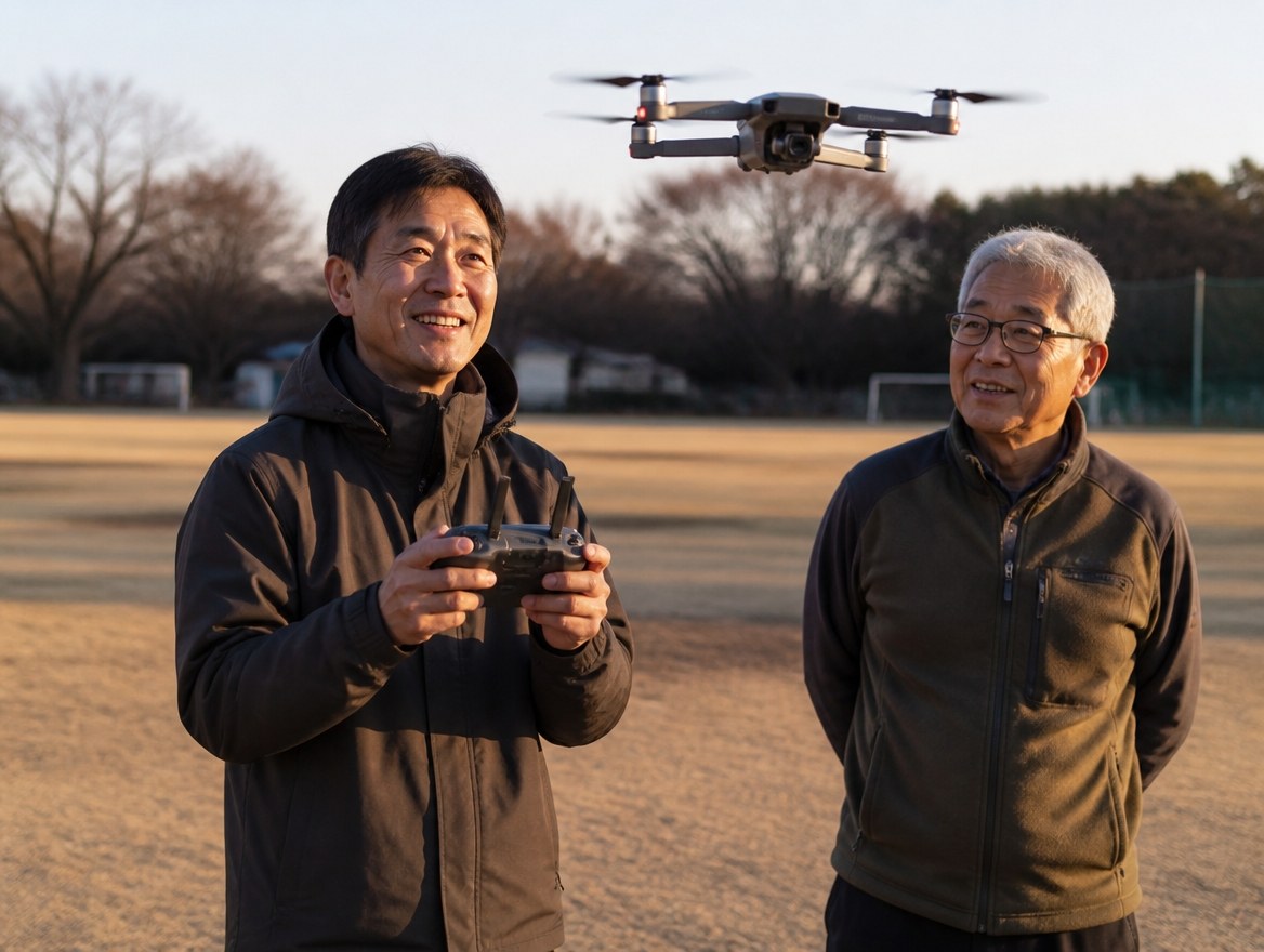 セカンドキャリアのためのドローン実践訓練